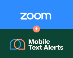 Mobile Text Alert's Zoom Integration
