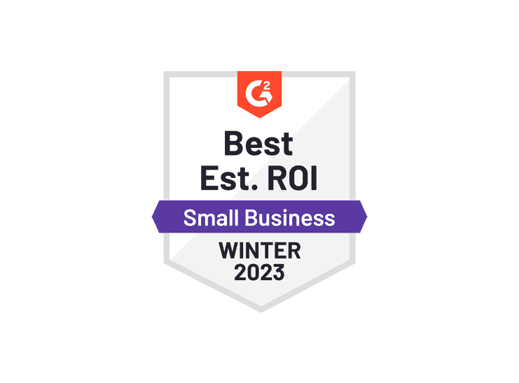 Best Est. ROI badge