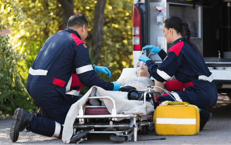 Emergency paramedics