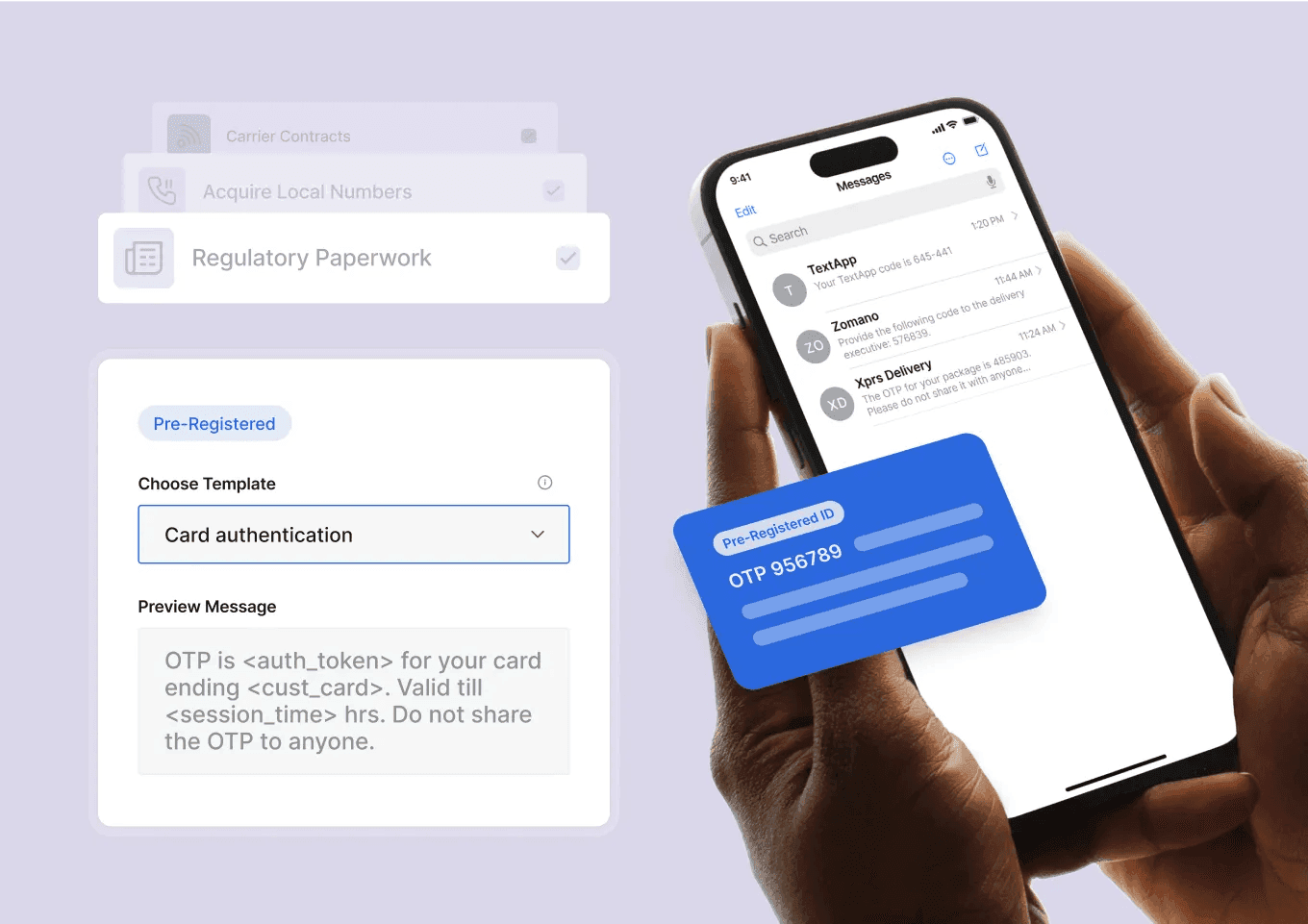 Screenshot from Plivo