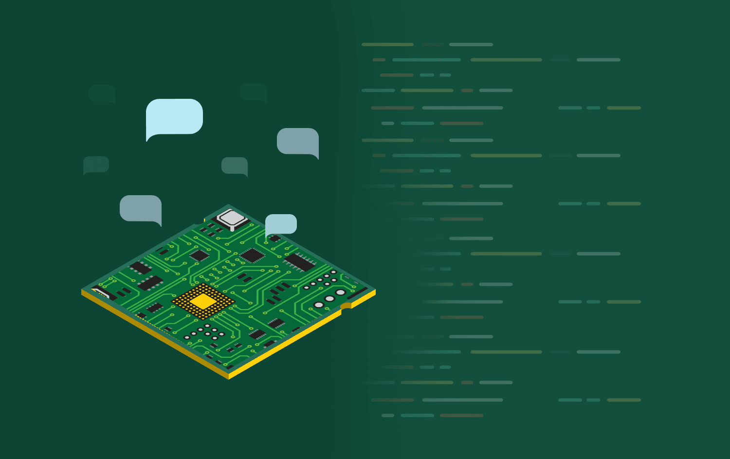 SMS automation computer chip