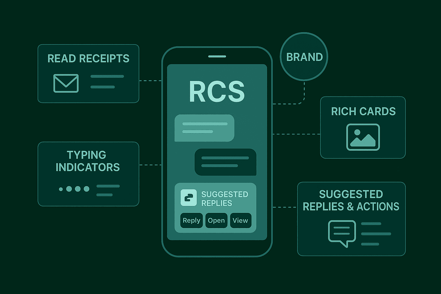 Header image showing an example of RCS and its features