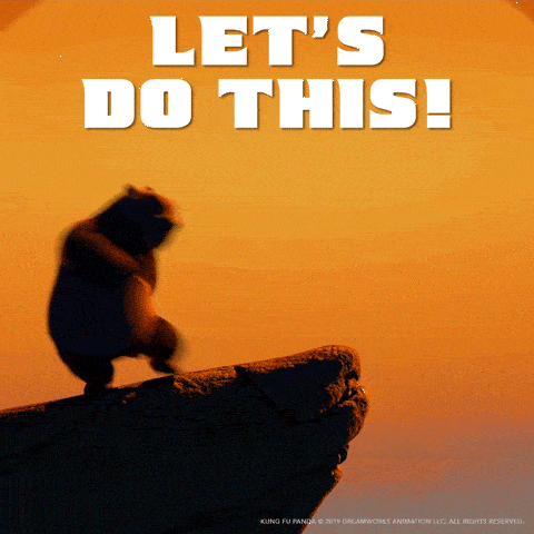 Kung Fu Panda says Lets Do This