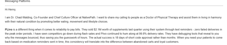 Review of Plivo