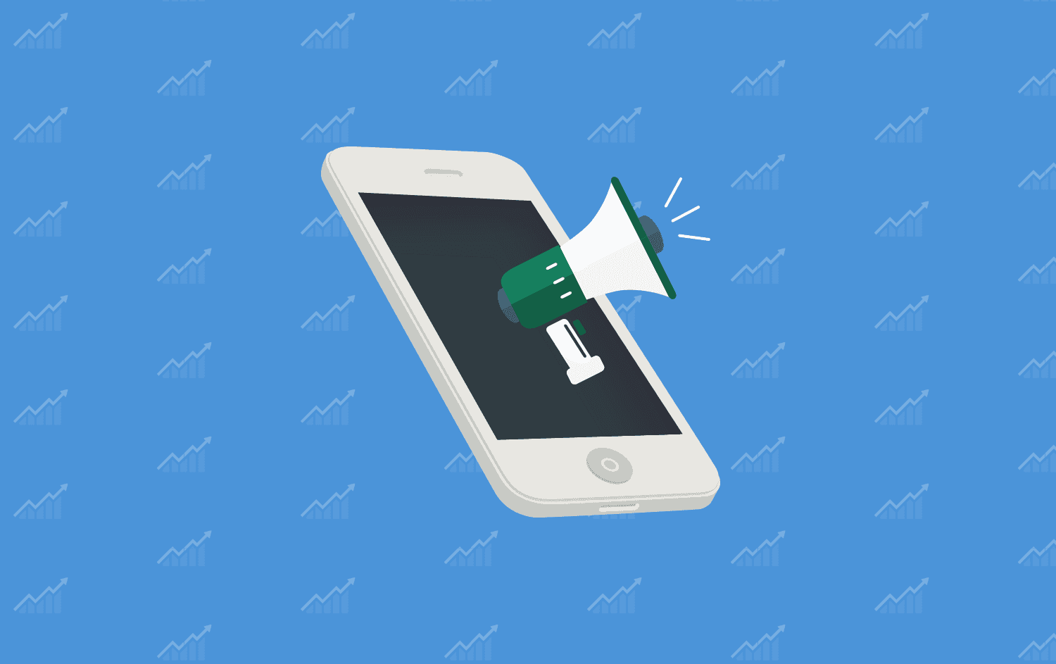 Header image showing a phone and a megaphone