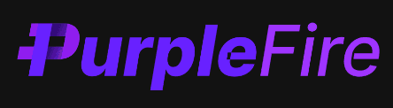 Purple fire logo