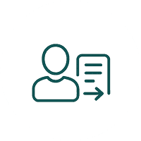 Icon for customer onboarding