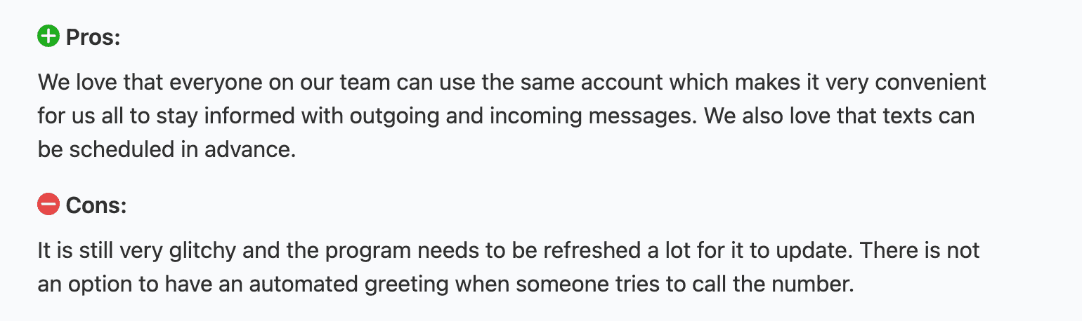 Review on Textmagic from Capterra