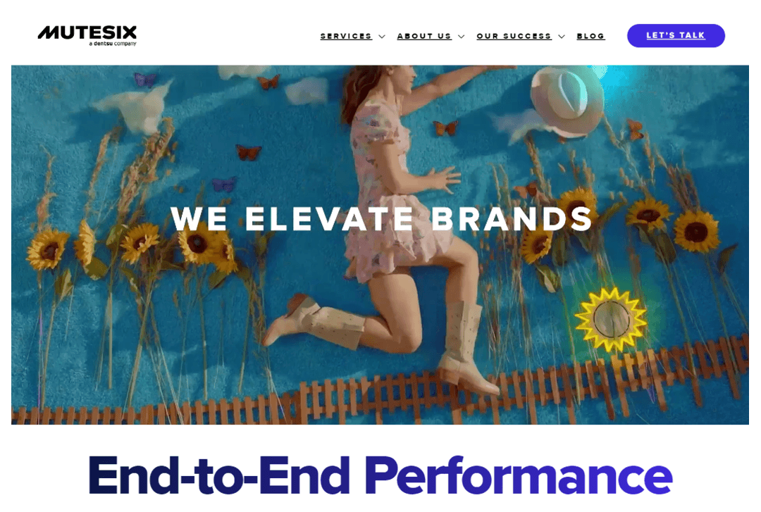 MuteSix website home page