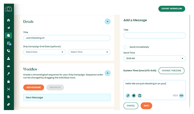 comment envoyer un sms banking