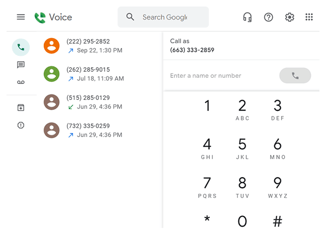Google voice