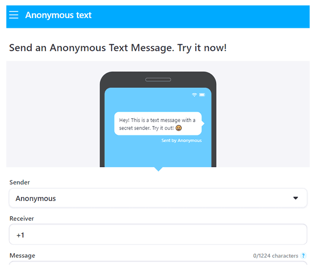 Anonymous Text