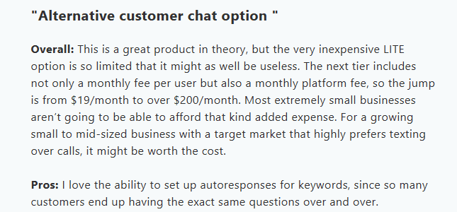 Review of Avochato