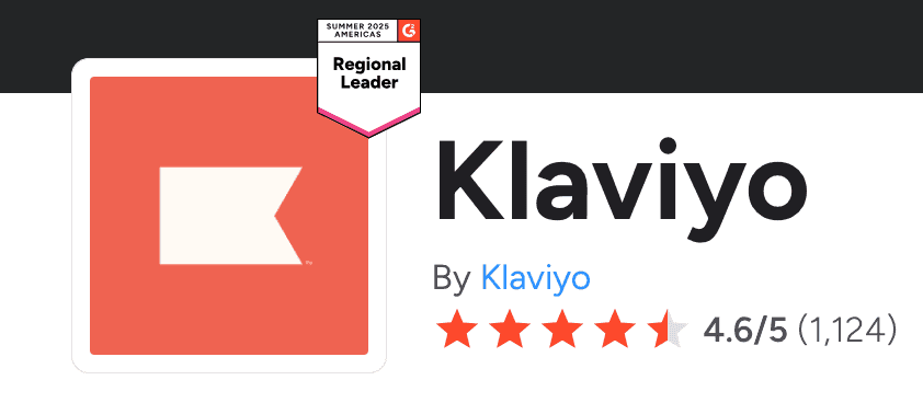 Klaviyo reviews from G2