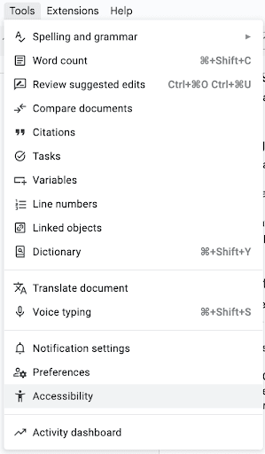 Tooltip accessibility