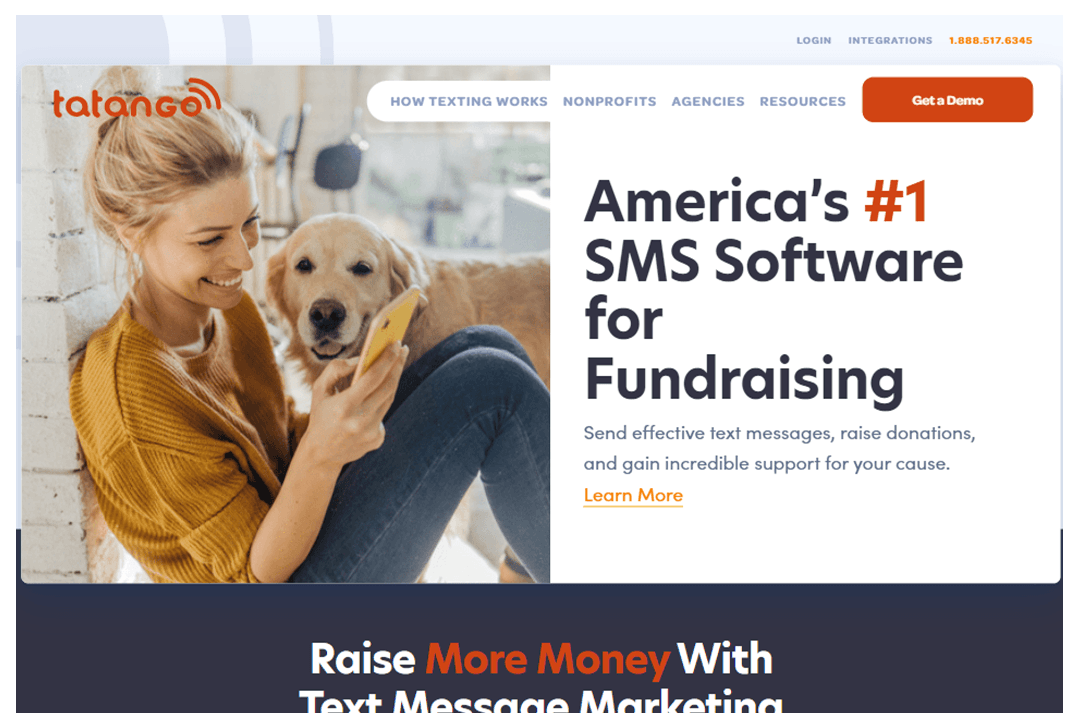 Tatango home page