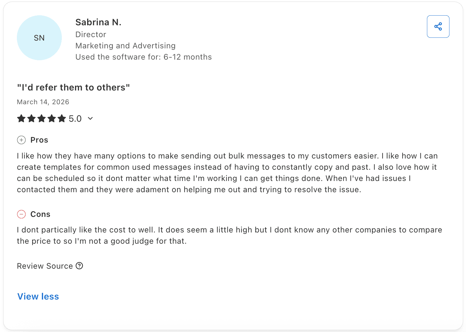 Review of Project Broadcast on Capterra