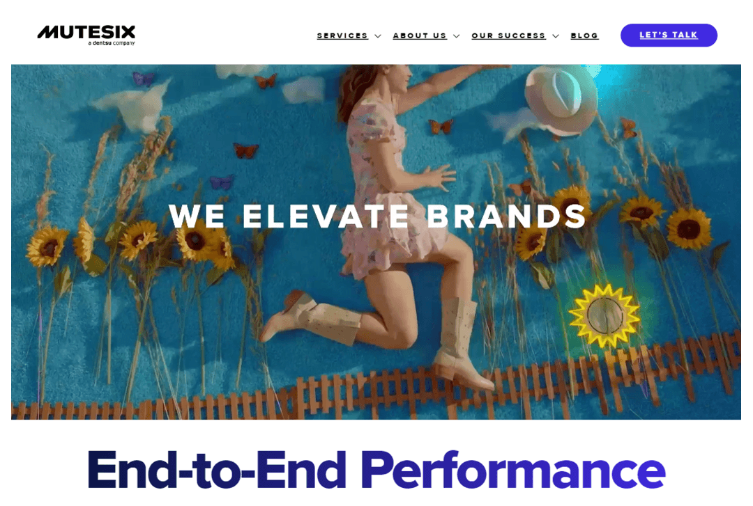 MuteSix website home page