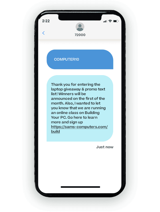 Text to join example