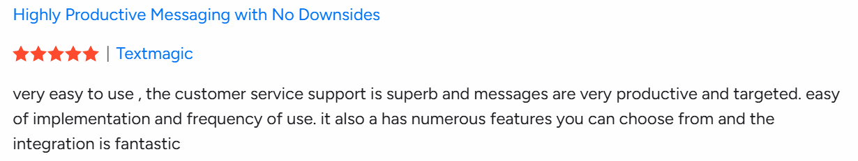 Textmagic review