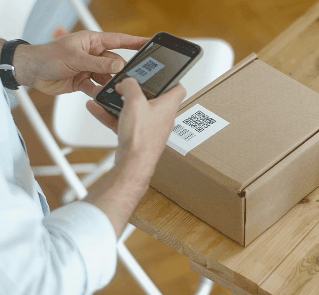 QR code package