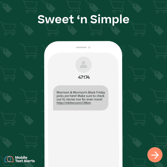 Simple Black Friday Text Example
