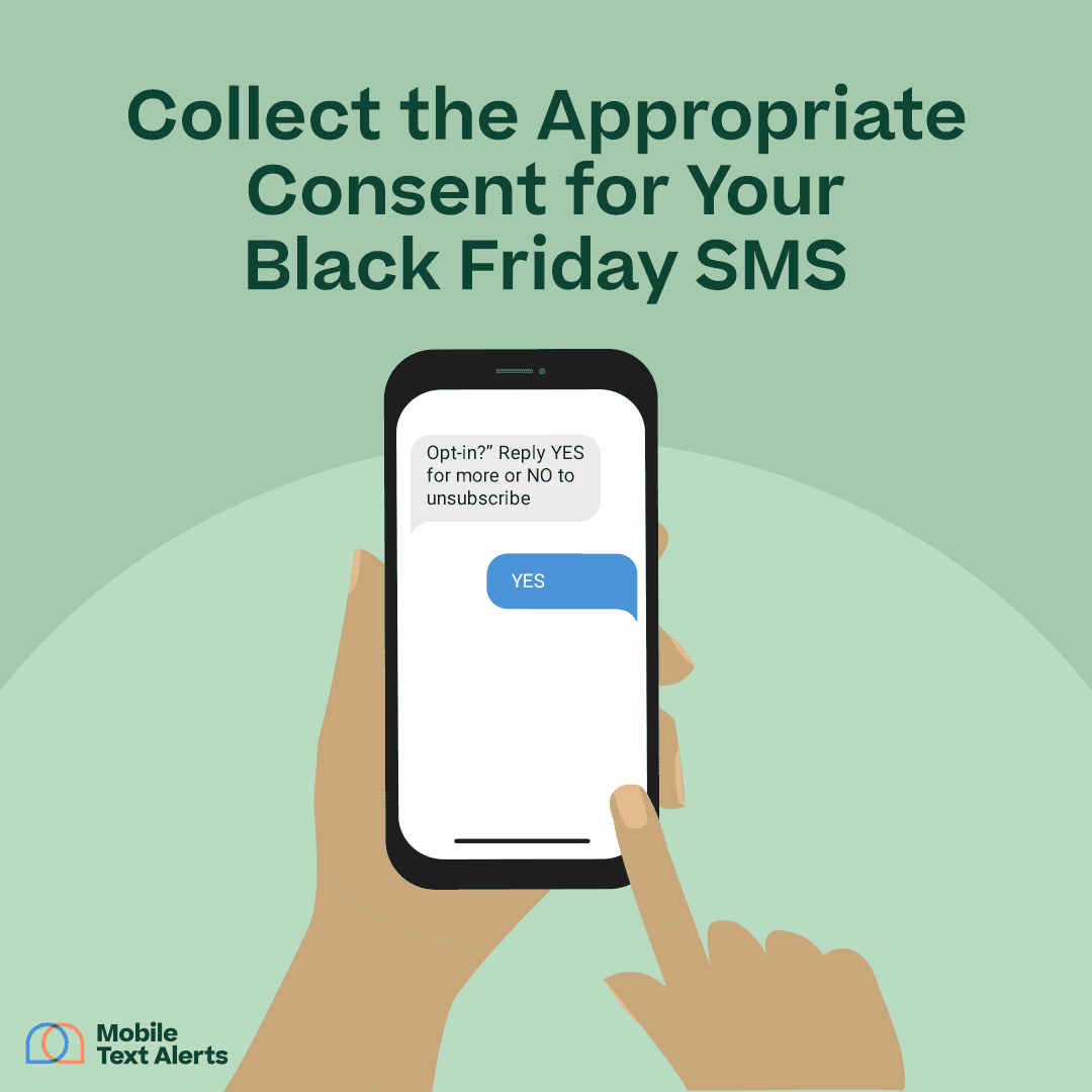 Collect the Appropriate Consent for Your Black Friday SMS