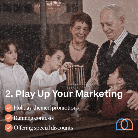 Play up your marketing