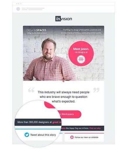 Invision website social tags