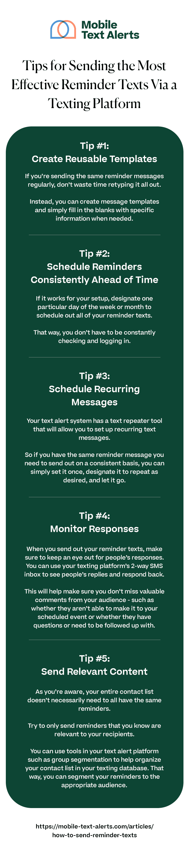 Tips for Sending the Most Effective Reminder Texts