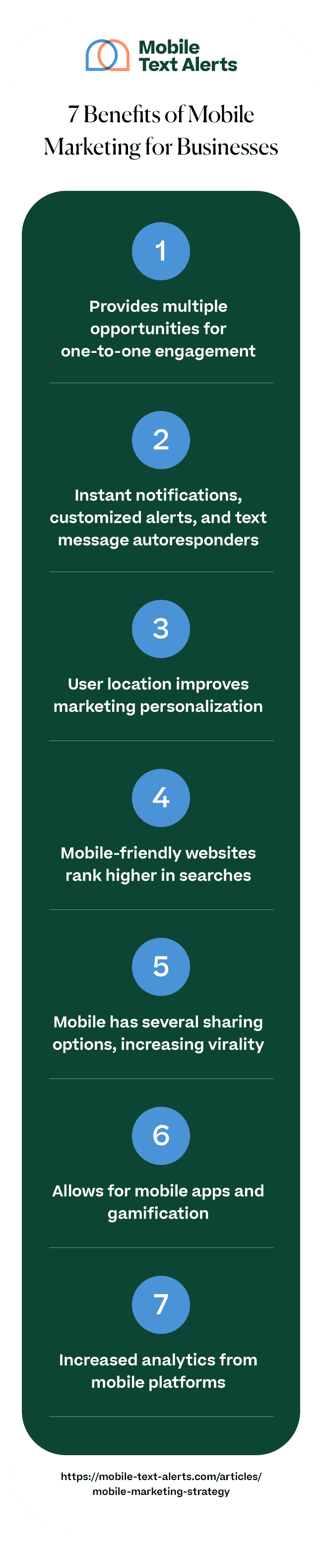 7 Benefits of Mobile Marketing