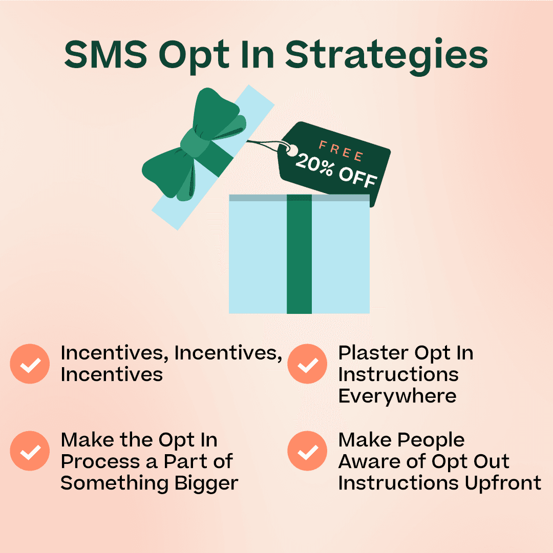SMS opt-in strategies