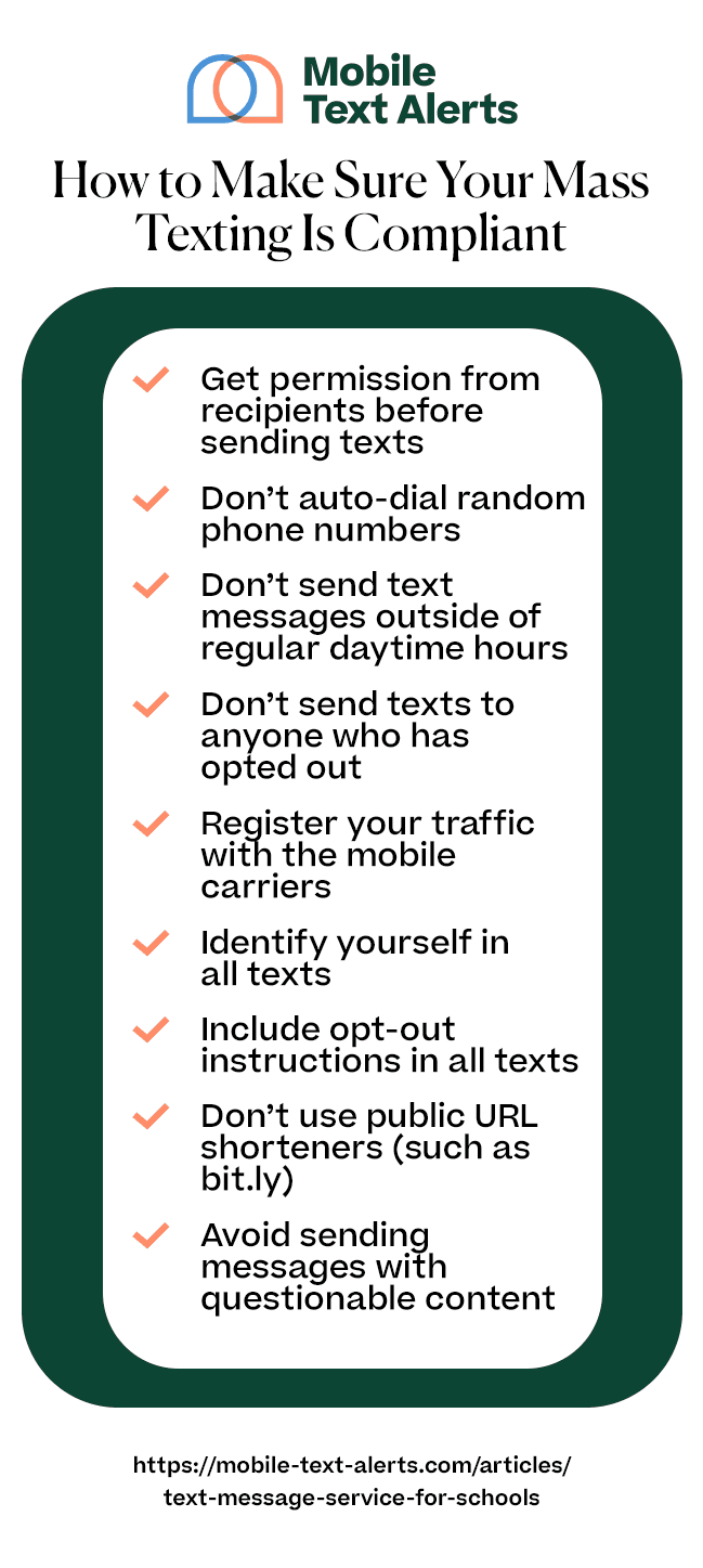 How to make sure your mass texting is compliant