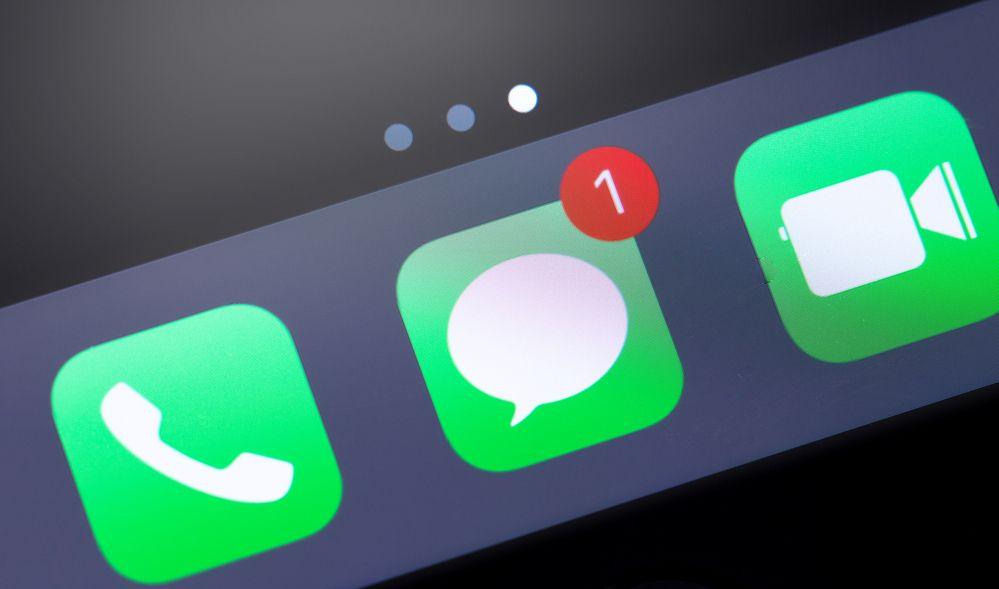 Apple messages app
