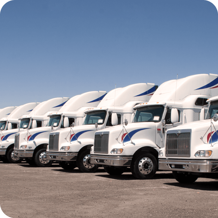 Semi truck fleet