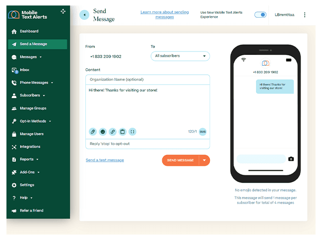 Input Text Alert How to Send Emergency Text Alerts in 2023 | Mobile Text Alerts